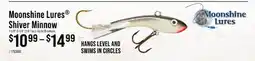 Cabela's Moonshine Lures Shiver Minnow offer