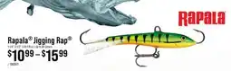 Cabela's Rapala Jigging Rap offer