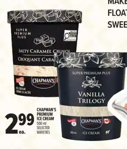 Metro Chapman's premium ice cream offer