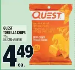Metro Quest tortilla chips offer