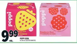 Metro Poppi soda offer