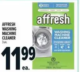 Metro Affresh washing machine cleaner offer