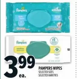Metro Pampers wipes offer