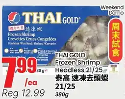 Btrust Supermarket Thai Gold Frozen Shrimp Headles 21/25 offer