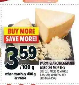 Metro Parmigiano reggiano aged 24 months offer