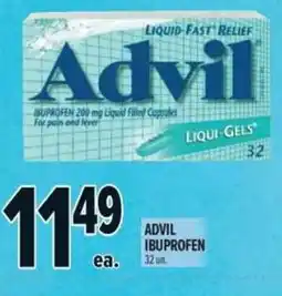 Metro Advil ibuprofen 32 un offer