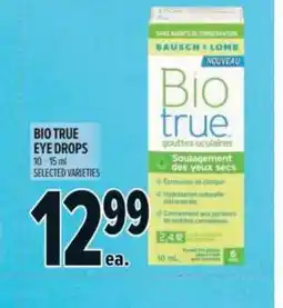 Metro Bio true eye drops offer