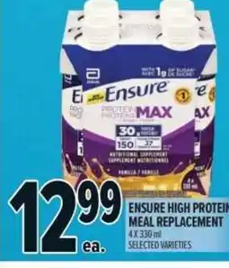 Metro Ensure high protein meal replacement offer