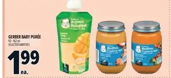 Metro Gerber baby purée offer