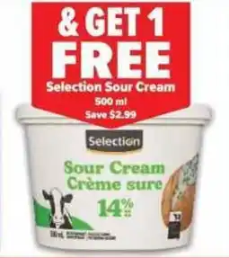 Metro Selection Sour Cream offer