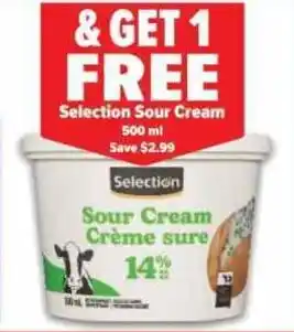 Metro Selection Sour Cream offer