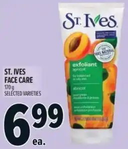 Metro St ives face care offer