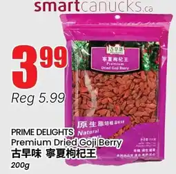 Btrust Supermarket Prime Delights Natural Premium Dried Goji Berry offer