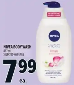 Metro Nivea body wash offer