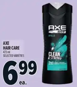 Metro Axe hair care offer
