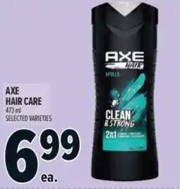 Metro Axe hair care offer