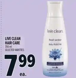 Metro Live clean hair care offer
