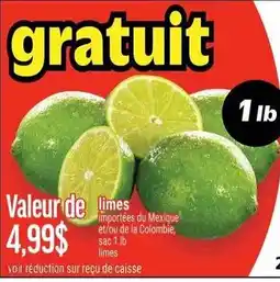 Metro limes offer