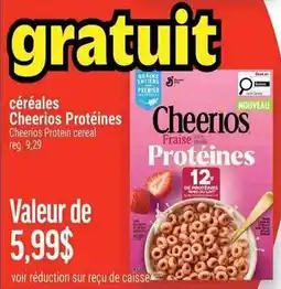 Metro Céréales cheerios protéines offer