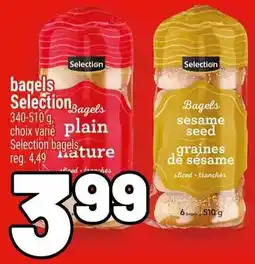 Metro Bagels selection offer