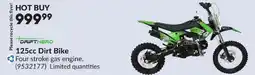 Princess Auto DRIFTHERO 125cc Dirt Bike offer