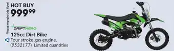DRIFTHERO 125cc Dirt Bike