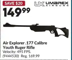 Princess Auto UX UMAREX AIRGUNS Air Explorer .177 Calibre Youth Ruger Rifle offer