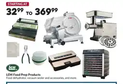 Princess Auto LEM Food Prep Products offer