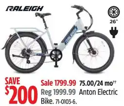 Canadian Tire Anton Electric Bike offer