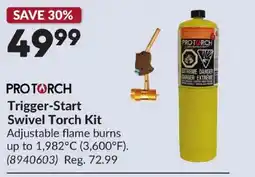 Princess Auto PROTORCH Trigger-Start Swivel Torch Kit offer