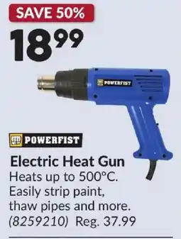 Princess Auto POWERFIST Electric Heat Gun offer