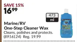 Princess Auto Marine/RV One-Step Cleaner Wax offer
