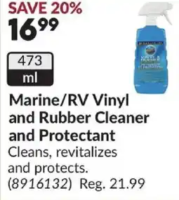 Princess Auto Marine/RV Vinyl and Rubber Cleaner and Protectant offer