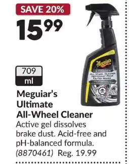 Princess Auto Meguiar's Ultimate All-Wheel Cleaner offer