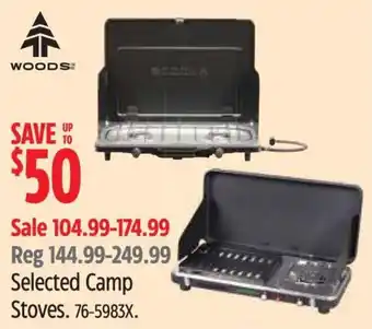 Canadian Tire Selected Camp Stoves offer