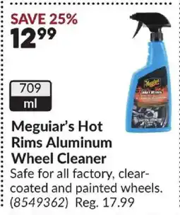 Princess Auto Meguiar's Hot Rims Aluminum Wheel Cleaner offer
