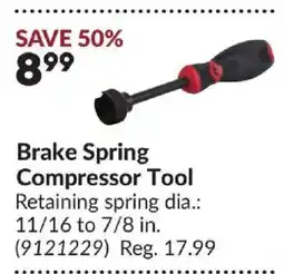 Princess Auto Brake Spring Compressor Tool offer