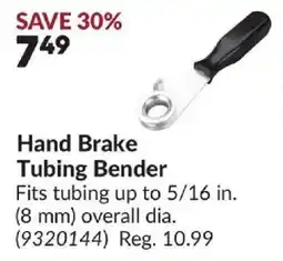 Princess Auto Hand Brake Tubing Bender offer