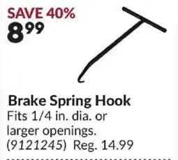 Princess Auto Brake Spring Hook offer