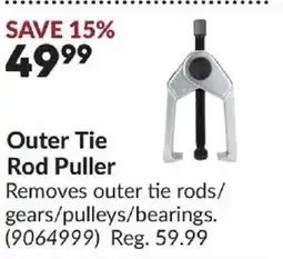 Princess Auto Outer Tie Rod Puller offer