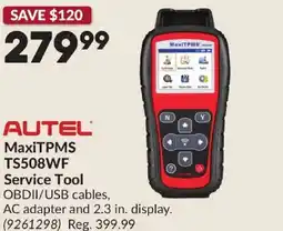 Princess Auto AUTEL MaxiTPMS TS508WF Service Tool offer