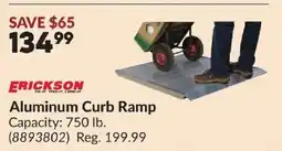 Princess Auto ERICKSON Aluminum Curb Ramp offer