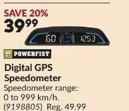 Princess Auto POWERFIST Digital GPS Speedometer Speedometer offer