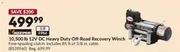 Princess Auto KEEPER 10,500 lb 12V DC Heavy Duty Off-Road Recovery Winch offer