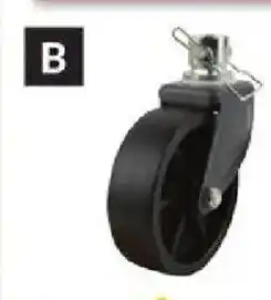 Princess Auto POWERFIST 6 in. 1,200 lb Wheel offer