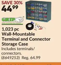 Princess Auto 1023 pc Wall-Mountable Terminal and Connector Storage Case offer