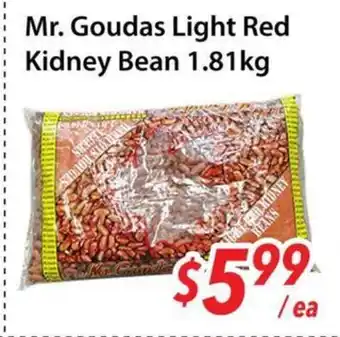 Bestco Food Mart Mr. Goudas Light Red Kidney Bean offer