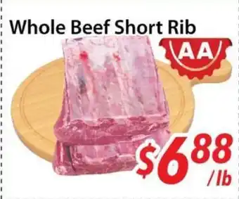 Bestco Food Mart Whole Beef Short Rib offer