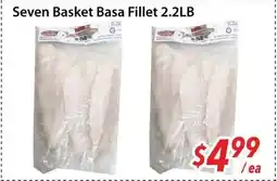 Bestco Food Mart Seven Basket Basa Fillet offer