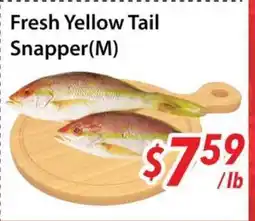 Bestco Food Mart Fresh Yellow Tail Snapper(M) offer
